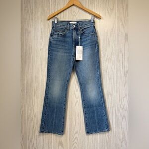 A.L.C. High Rise Straight Leg Denim Jeans Size 25 NWT